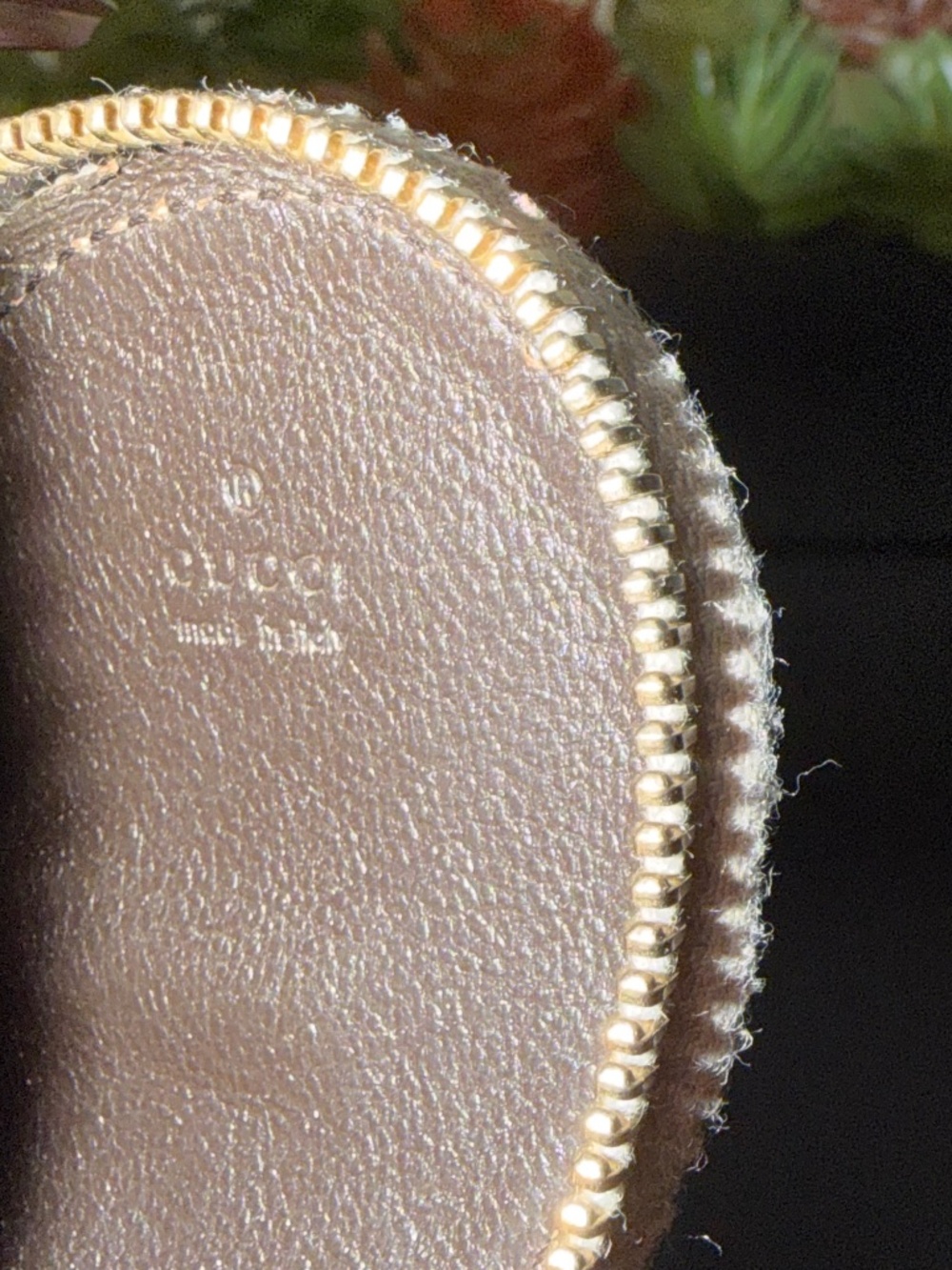 Gucci Guccissima Heart-Shaped Coin Purse / Key Pouch - Picture 6 of 6